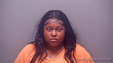 Mugshot of Amerie Lashae French booked in Baldwin County, Alabama on October 5, 2026