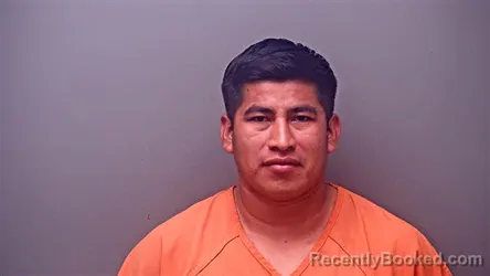 Mugshot of HUGO ALFREDO POP-CAAL booked in Baldwin County, Alabama on March 7, 2026