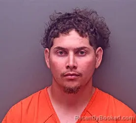 Mugshot of CRISTIAN FLORES-AMADOR booked in Baldwin County, Alabama on March 18, 2026