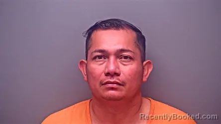 Mugshot of MELVIN ANDRES VILLAGRA ESPINAL booked in Baldwin County, Alabama on March 24, 2026