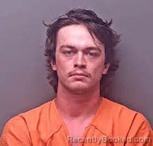 Mugshot of TYLER GENE DOWNING booked in Baldwin County, Alabama on March 29, 2026