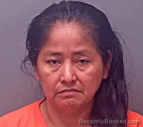 Mugshot of BRENDA SACUL-MORALES booked in Baldwin County, Alabama on April 1, 2026