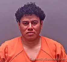 Mugshot of BRYAN EDUARDO LOPEZ-CALDERON booked in Baldwin County, Alabama on April 1, 2026