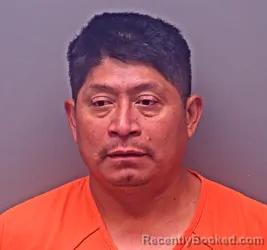Mugshot of Rigoberto Lopez-Garcia booked in Baldwin County, Alabama on April 22, 2026