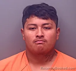 Mugshot of Erick Yovanni Mateo-Francisco booked in Baldwin County, Alabama on April 22, 2026