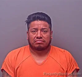 Mugshot of Luzin Noe Estrada-Ramos booked in Baldwin County, Alabama on April 23, 2026