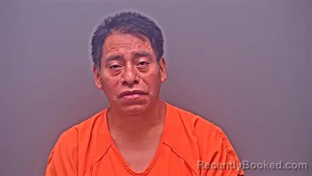 Mugshot of Filemon Juarez-Cruz booked in Baldwin County, Alabama on May 7, 2026