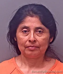Mugshot of MARIA REYES-AJUALIP booked in Baldwin County, Alabama on May 9, 2026