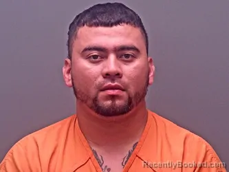 Mugshot of Leonel Martinez-Guardado booked in Baldwin County, Alabama on May 16, 2026