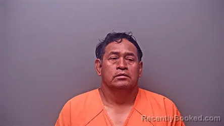 Mugshot of SANTIAGO GARCIA-CUATZOZON booked in Baldwin County, Alabama on June 23, 2026