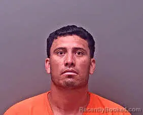 Mugshot of Luis Perez-Vega booked in Baldwin County, Alabama on July 1, 2026
