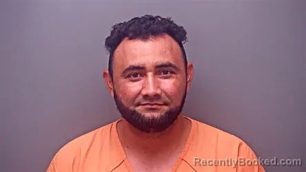 Mugshot of Edwin Edgardo Melendez-Zambrano booked in Baldwin County, Alabama on July 20, 2026