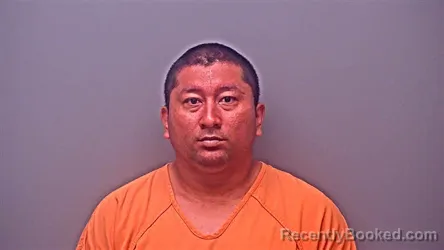 Mugshot of Gregorio Martinez-Caucho booked in Baldwin County, Alabama on July 21, 2026