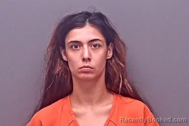 Mugshot of Alexia Nell Clark booked in Baldwin County, Alabama on August 13, 2026