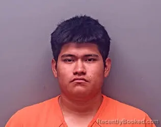 Mugshot of Christian David Cucul-Garcia booked in Baldwin County, Alabama on August 9, 2026