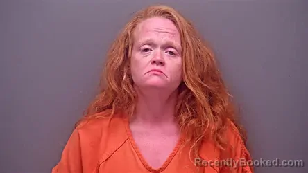 Mugshot of Lara Elysse Pierce booked in Baldwin County, Alabama on August 9, 2026