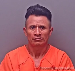 Mugshot of Daniel Francisco-Sebastian booked in Baldwin County, Alabama on August 10, 2026
