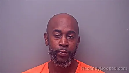 Mugshot of Marcus Orlanda Trammell booked in Baldwin County, Alabama on August 10, 2026