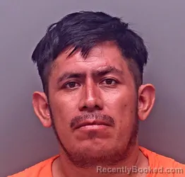 Mugshot of Aureliano Ortiz-Bartolon booked in Baldwin County, Alabama on August 12, 2026