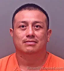 Mugshot of Antonio Tinal-Rosado booked in Baldwin County, Alabama on August 12, 2026