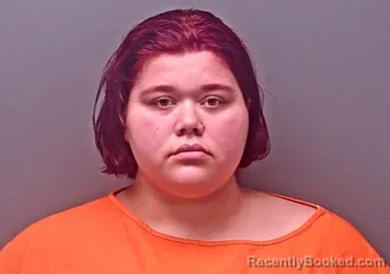 Mugshot of Brianna Cheyenne Morgan booked in Baldwin County, Alabama on August 14, 2026