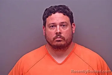 Mugshot of Justin Casimir Yanish booked in Baldwin County, Alabama on August 19, 2026