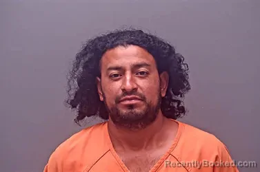 Mugshot of Marcos Antonio Mendoza- Zepeda booked in Baldwin County, Alabama on August 19, 2026