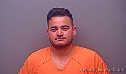 Mugshot of Edilson Scott Sanchez-Garcia booked in Baldwin County, Alabama on August 20, 2026