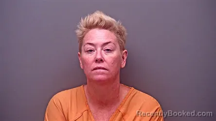 Mugshot of Amber Dawn Sanderson booked in Baldwin County, Alabama on August 21, 2026