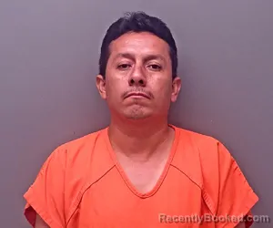 Mugshot of Miguel Andrae-Calles booked in Baldwin County, Alabama on August 22, 2026