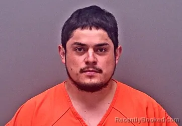 Mugshot of Jesus Centeno Esparaza booked in Baldwin County, Alabama on August 24, 2026
