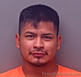 Mugshot of Ridel Estuardo Che-Cac booked in Baldwin County, Alabama on August 26, 2026