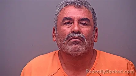 Mugshot of Irineo Villanueva Sanchez booked in Baldwin County, Alabama on August 28, 2026