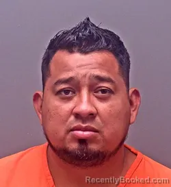 Mugshot of Orlin Eduardo Cruz-Izaguirre booked in Baldwin County, Alabama on August 29, 2026