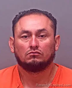 Mugshot of Mario Rodriguez-Barrera booked in Baldwin County, Alabama on August 31, 2026