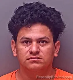 Mugshot of Ricardo Miguel Benavides Amaya booked in Baldwin County, Alabama on August 31, 2026