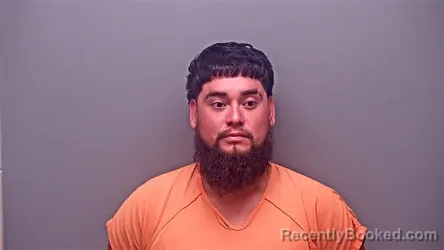 Mugshot of Angel Garcia-Martinez booked in Baldwin County, Alabama on September 24, 2026