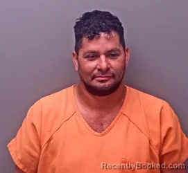 Mugshot of Eduar Nolmias Estrada-Reyes booked in Baldwin County, Alabama on September 25, 2026