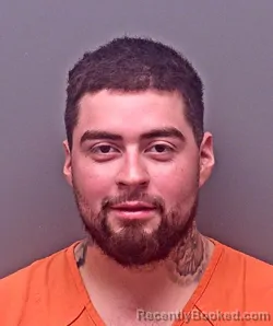 Mugshot of Anthony Alejandro Pardon booked in Baldwin County, Alabama on September 25, 2026