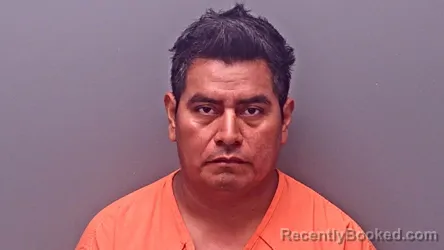 Mugshot of Javier Vargas-Flores booked in Baldwin County, Alabama on October 1, 2026