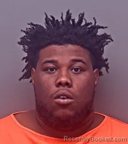 Mugshot of Adrien Lamar Thompson booked in Baldwin County, Alabama on October 2, 2026