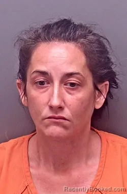 Mugshot of Racheal Lynn Hatfield booked in Baldwin County, Alabama on October 7, 2026