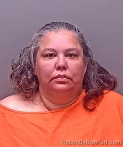 Mugshot of Rosa Medina-Pulido booked in Baldwin County, Alabama on October 7, 2026