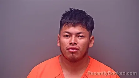 Mugshot of Rodrigo Mendez-Garcia booked in Baldwin County, Alabama on October 14, 2026