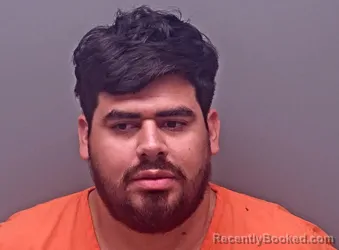 Mugshot of Douglas Flores-Hernandez booked in Baldwin County, Alabama on October 17, 2026