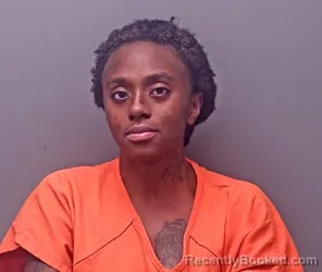 Mugshot of Neveyah Feliz Edwards booked in Baldwin County, Alabama on October 17, 2026