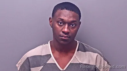 Mugshot of Ledarrius Tyrone Allen booked in Baldwin County, Alabama on October 20, 2026