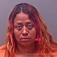Mugshot of Cindy Acosta-Medina booked in Baldwin County, Alabama on October 22, 2026