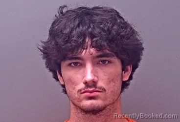 Mugshot of Nicholas Randall Allen booked in Baldwin County, Alabama on October 24, 2026