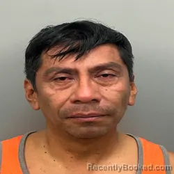 Mugshot of Carlos Barrera booked in Baldwin County, Alabama on August 13, 2026